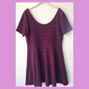 H&M Divided Patterned Skater Dress